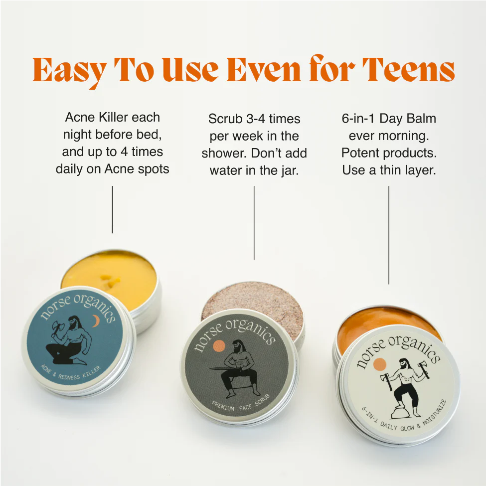 Norse Organics Redness & Breakout Support Ritual